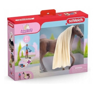 SCHLEICH HORSE CLUB ZESTAW STARTOWY LEO I ROCKY/3