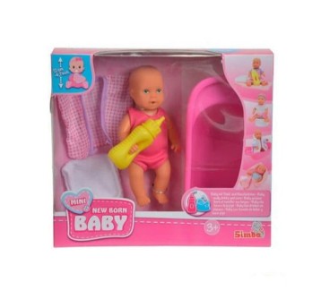 SIMBA MINI NEW BORN SET LALKA W KĄPIELI- 12 cm /12