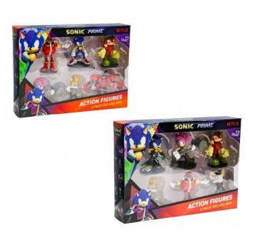 SONIC THE HEDGEHOG FIGURKI 6PACK DELUXE ASST. /6