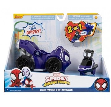 SPIDEY AMAZING FRIENDS AUTKO CZARNEJ PANTERY /