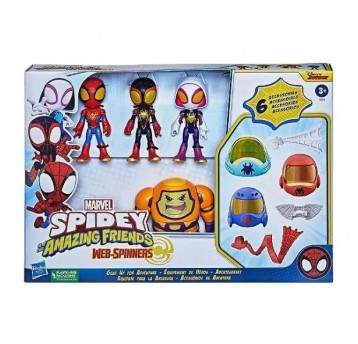 SPIDEY AMAZING FRIENDS WEB SPINNERS ZEST FIGUREK/4