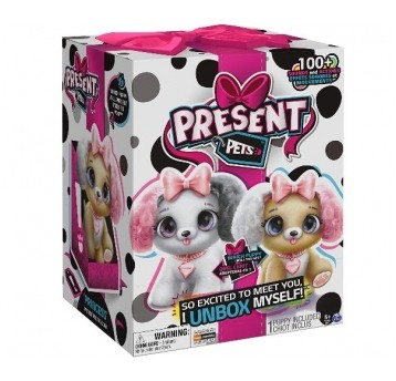SPIN MASTER PRESENT PETS INTERAKTYWNY PIESEK