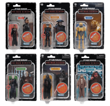 STAR WARS OBI-WAN KENOBI RETRO FIGURES /8