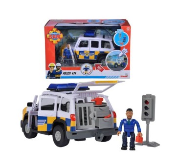 STRAŻAK SAM ZESTAW POJAZD POLICYJNY + FIGURKA /6