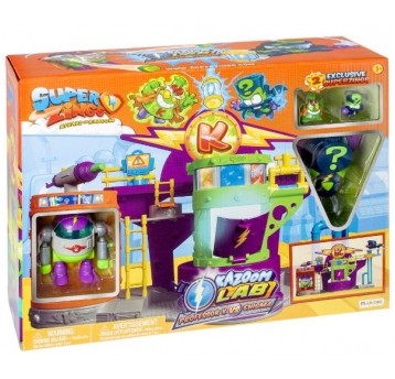 SUPER ZINGS KAZOOM LAB LABORATORIUM + FIGURKI/2