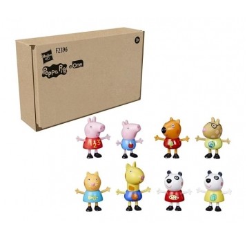 ŚWINKA PEPPA 8PAK FIGUREK BROWN BOX /24