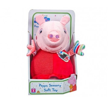 ŚWINKA PEPPA PLUSZOWA MASKOTKA SENSORYCZNA /6