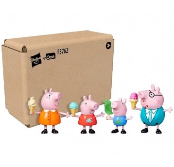 ŚWINKA PEPPA RODZINA PEPPY W LODZIARNI BROWN BOX /