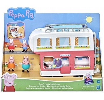 ŚWINKA PEPPA RODZINNY KAMPER + FIGURKI /