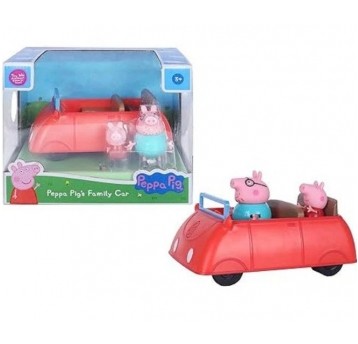 ŚWINKA PEPPA RODZINNY SAMOCHÓD + 2x FIGURKA /3