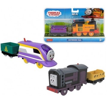 THOMAS MOTORIZED LOKOMOTYWA + WAGON ASST./6