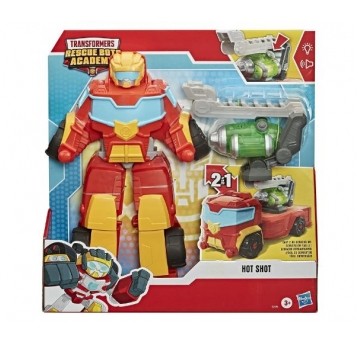 TRANSFORMERS RESCUE BOTS FIGURKA 2w1 HOT SHOT /2