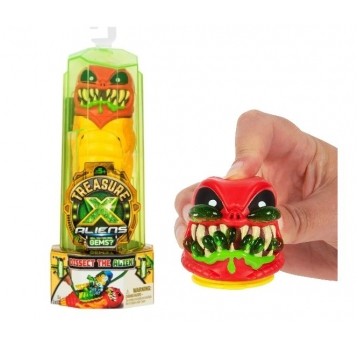 TREASURE X ALIENS KAPSUŁA Z FIGURKĄ RED