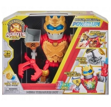 TREASURE X ROBOTS GOLD MEGA ROBOT ŚWIATŁO/DŹWIĘK/2