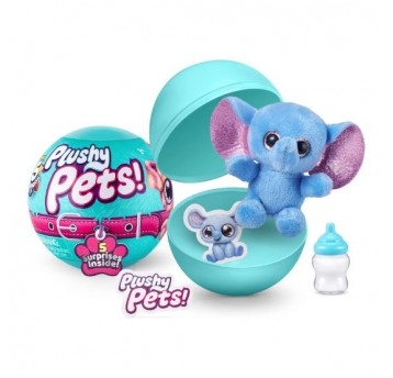 ZURU 5 SURPRISE PLUSHY PETS S1 MASKOTKA /24