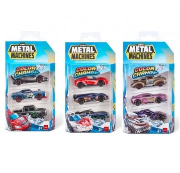ZURU METAL MACHINES COLOR CHANGES 3PACK ASST./6