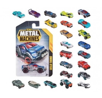 ZURU METAL MACHINES METALOWE AUTKO MIX BOX x24 /24