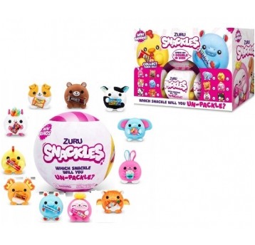 ZURU MINI BRANDS SNACKLES MASKOTKA NIESPODZIANKA