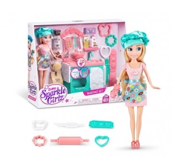 ZURU SPARKLE GIRLZ BAKE OFF DOLL LALKA KUCHARKA /4