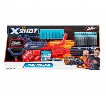 ZURU X-SHOT EXCEL CRUSHER + 48 STRZAŁEK /4