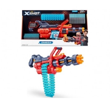 *** ZURU X-SHOT EXCEL OMEGA + 98 STRZAŁEK /4